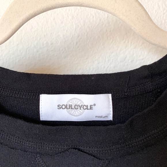 Soulcycle Crew Neck Distressed Sweatshirt - Picture 3 of 5